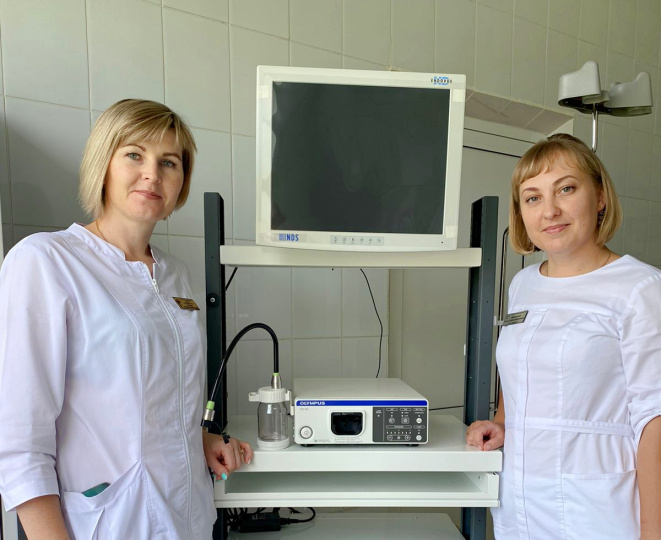 Турочакская больница получила видеоинформационный центр CV-V1 