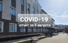 COVID-19 отчёт за 5 августа