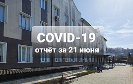 COVID-19 отчет за 21 июня