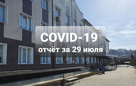 COVID-19 отчет за 29 июля