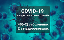 Оперативный штаб информирует: на 6 мая +2 новых заболевших COVID-19